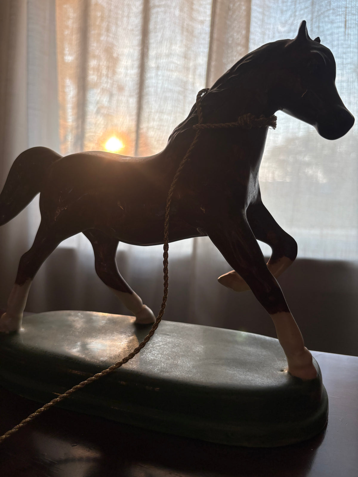 Ceramic Horse Figurine