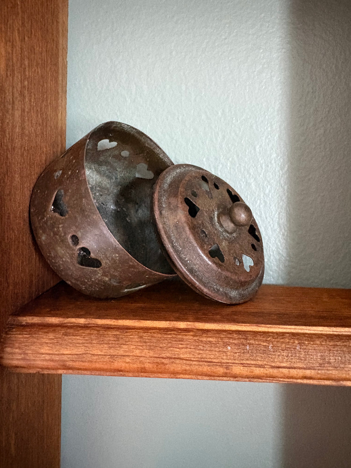 Sweetest little brass container