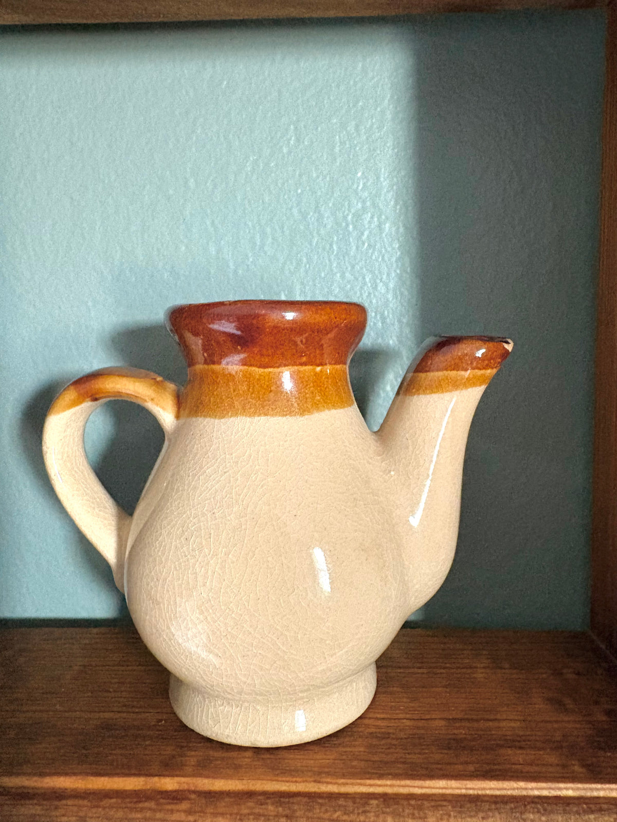 Mini 70s stoneware creamer/vase