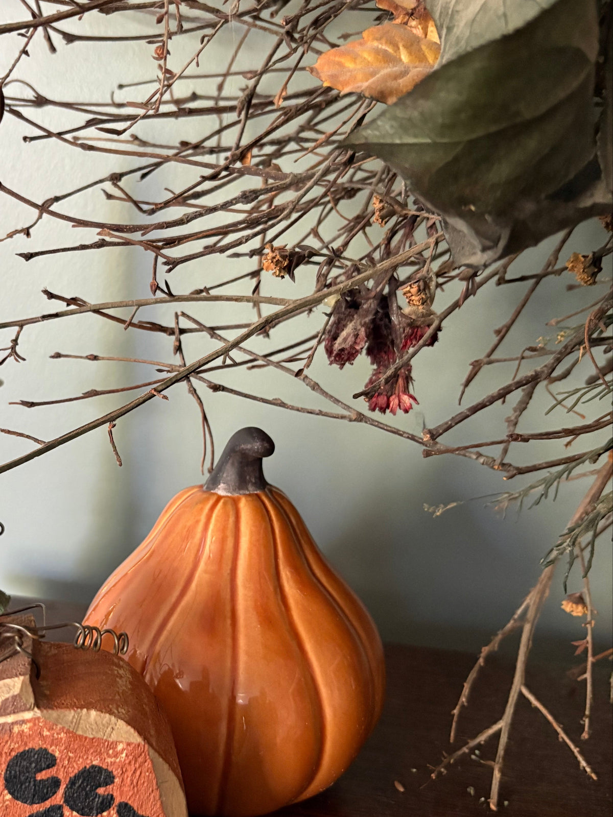 Ceramic Pumpkin | Tall