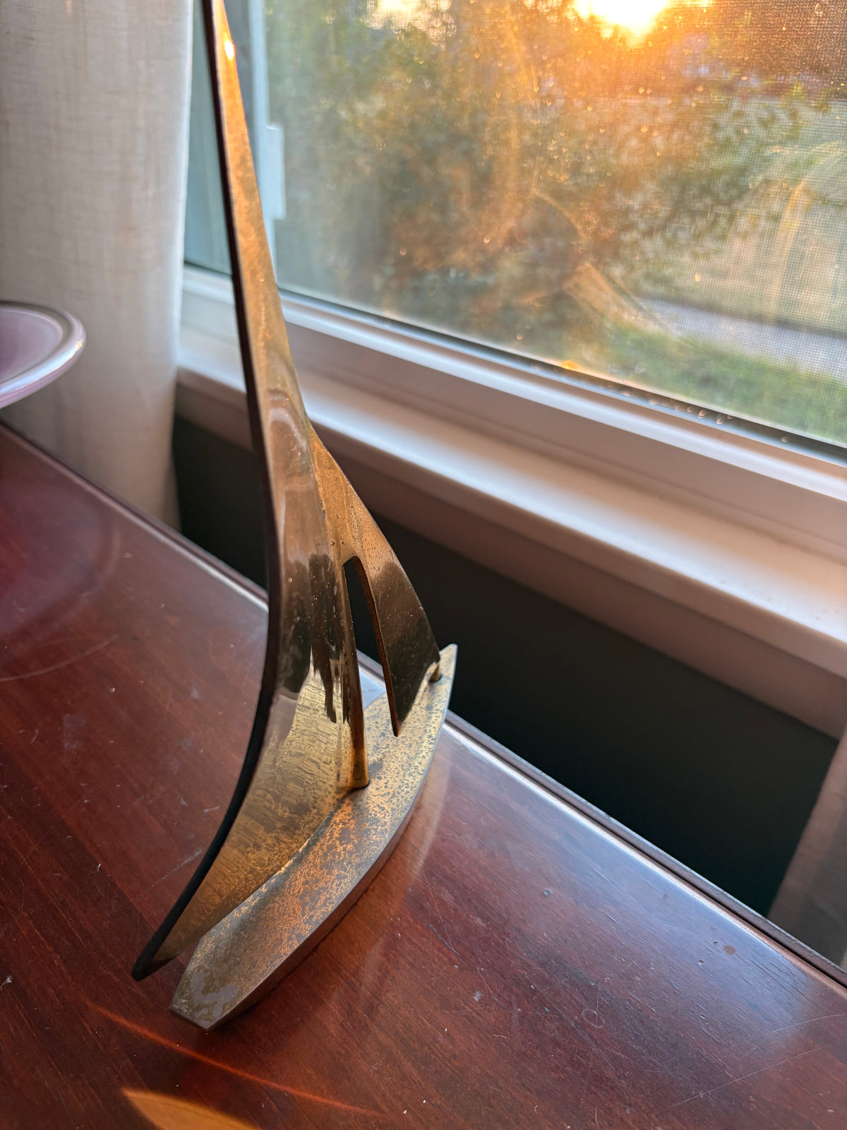Brass Sailboat