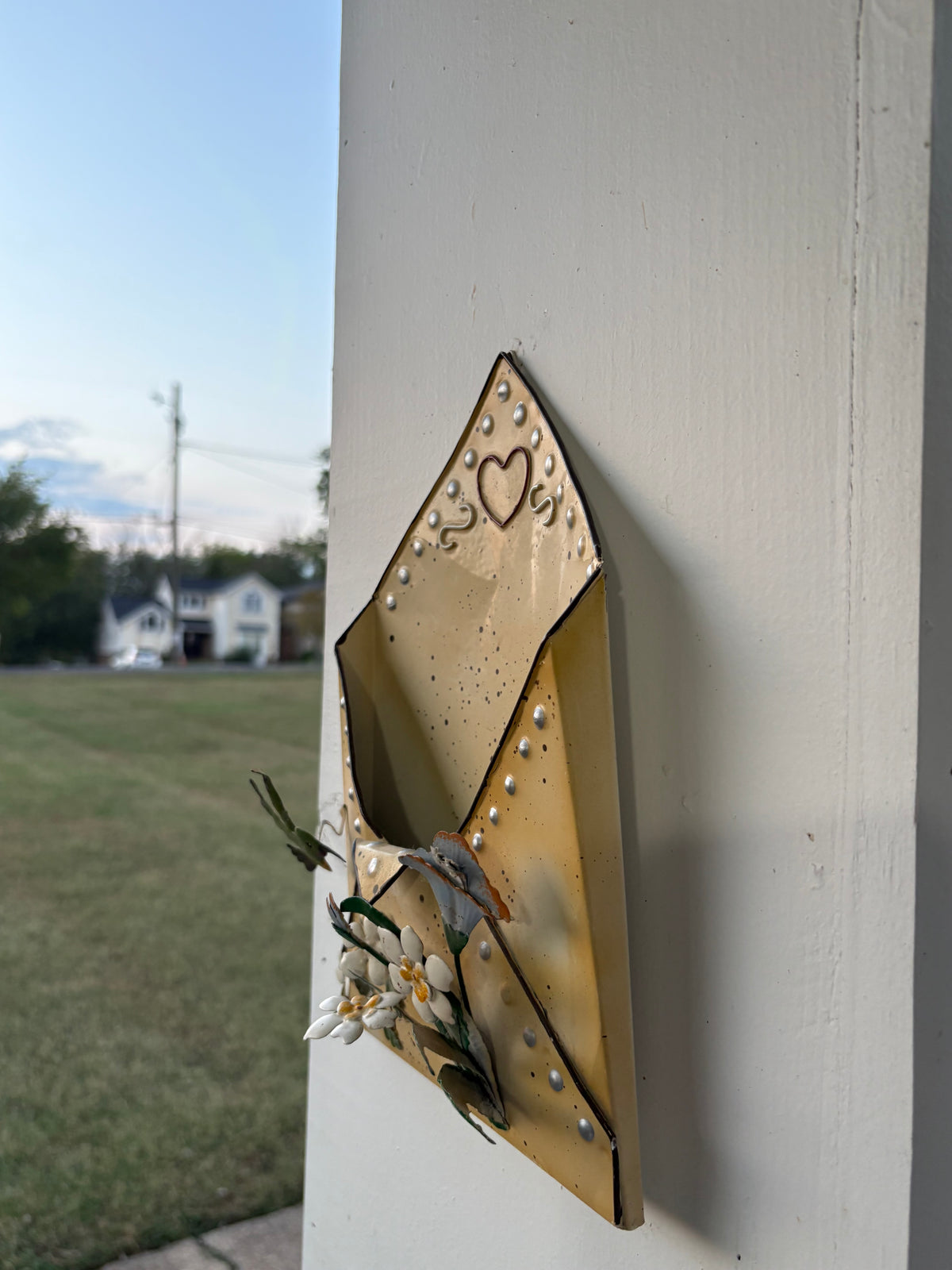 Hummingbird Envelope | Tin Wall Pocket