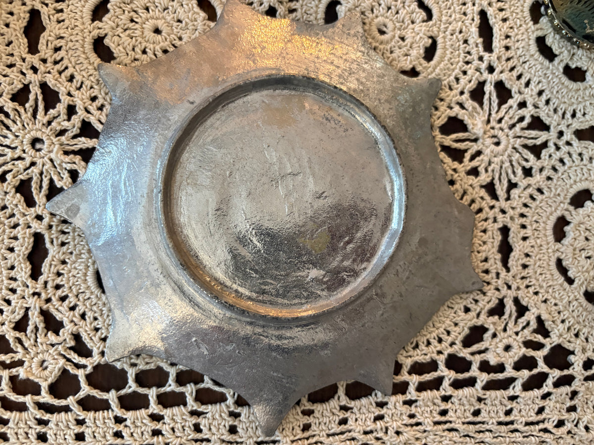 Pewter Shell Trinket Dish