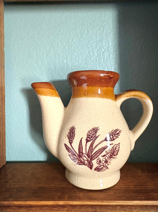 Mini 70s stoneware creamer/vase
