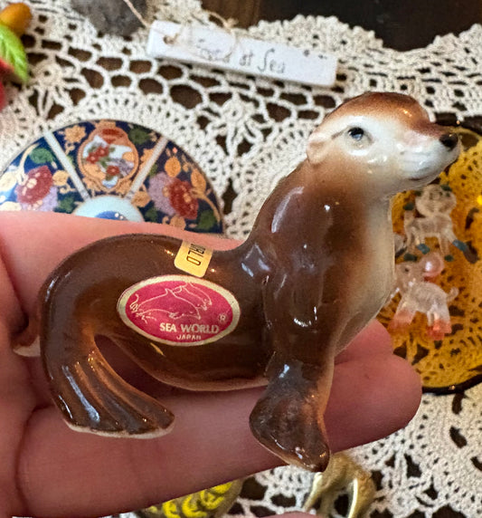 Mini Bone China Seal | Sea World, Japan