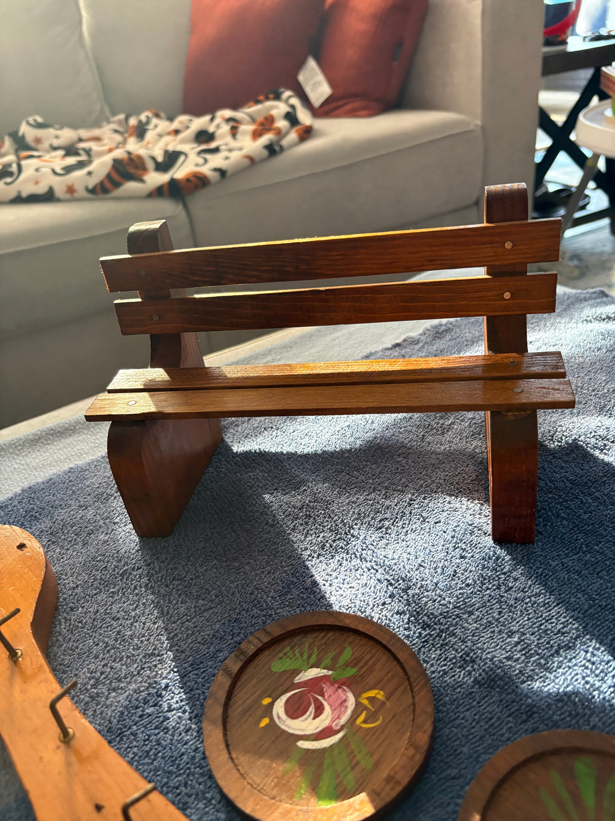 Mini Wooden Bench