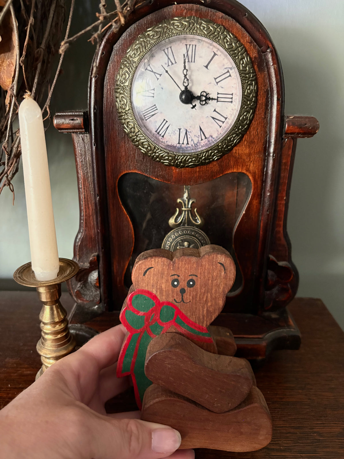Wooden Toy Bear