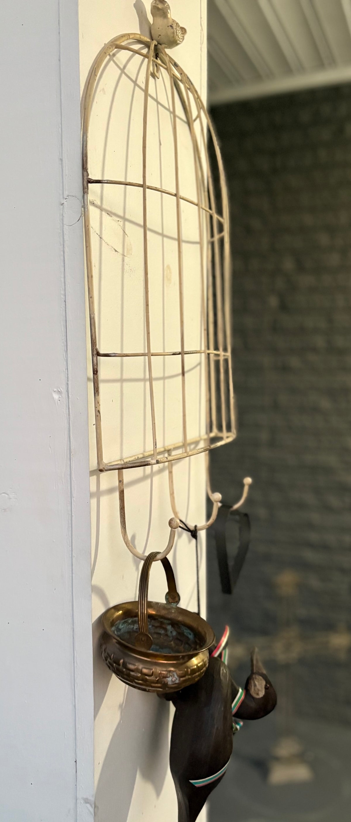 Bird Cage Decor | Metal Hangers