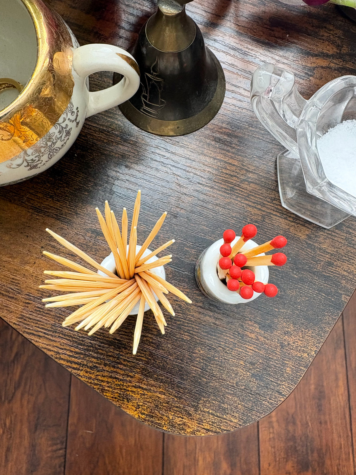 Ceramic Birds | Matches, Toothpicks