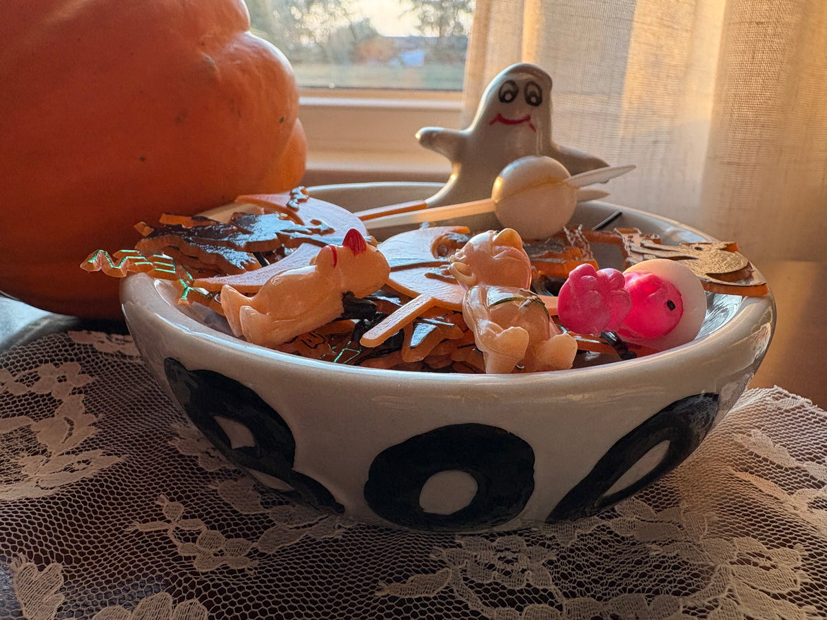 Tiny Ghost  | Ceramic Trinket Bowl
