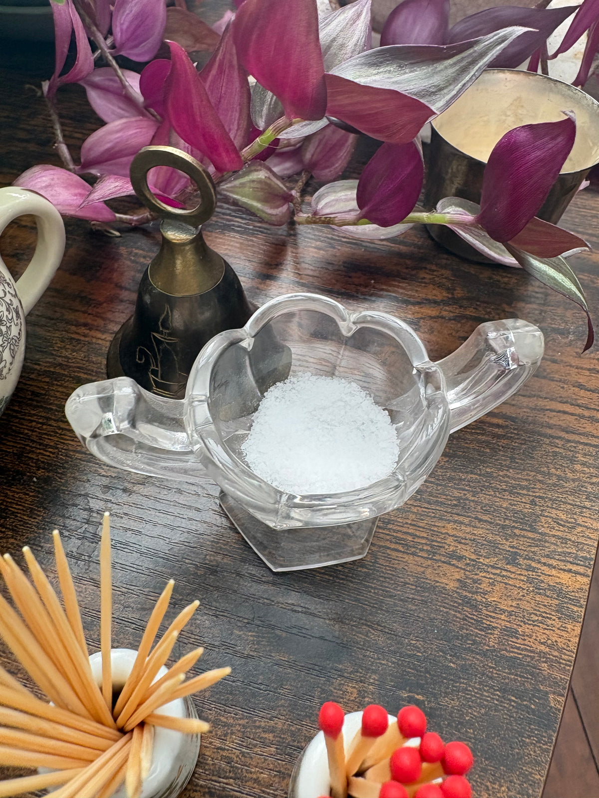 Pedestal Glass Salt Cellar