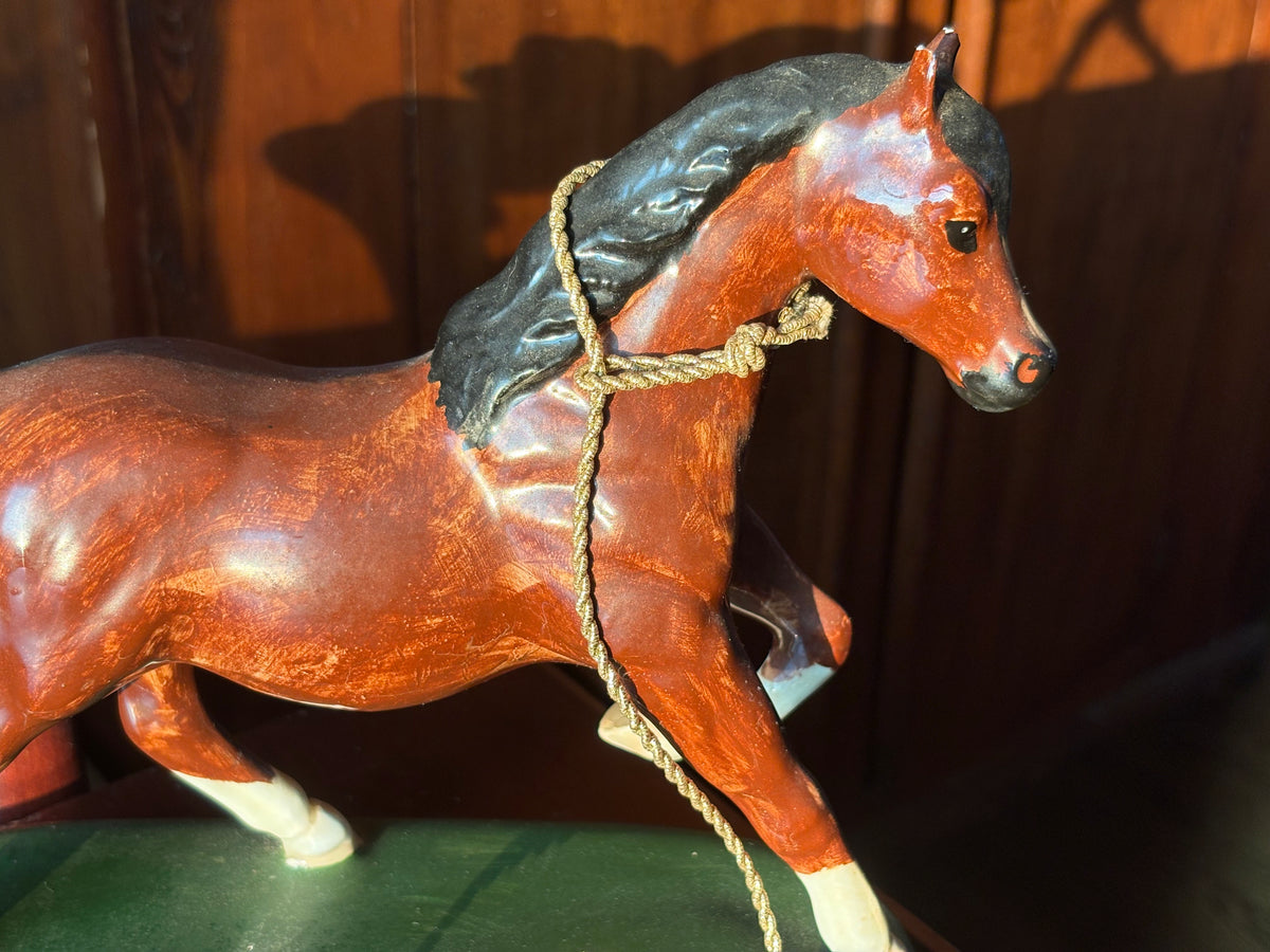 Ceramic Horse Figurine