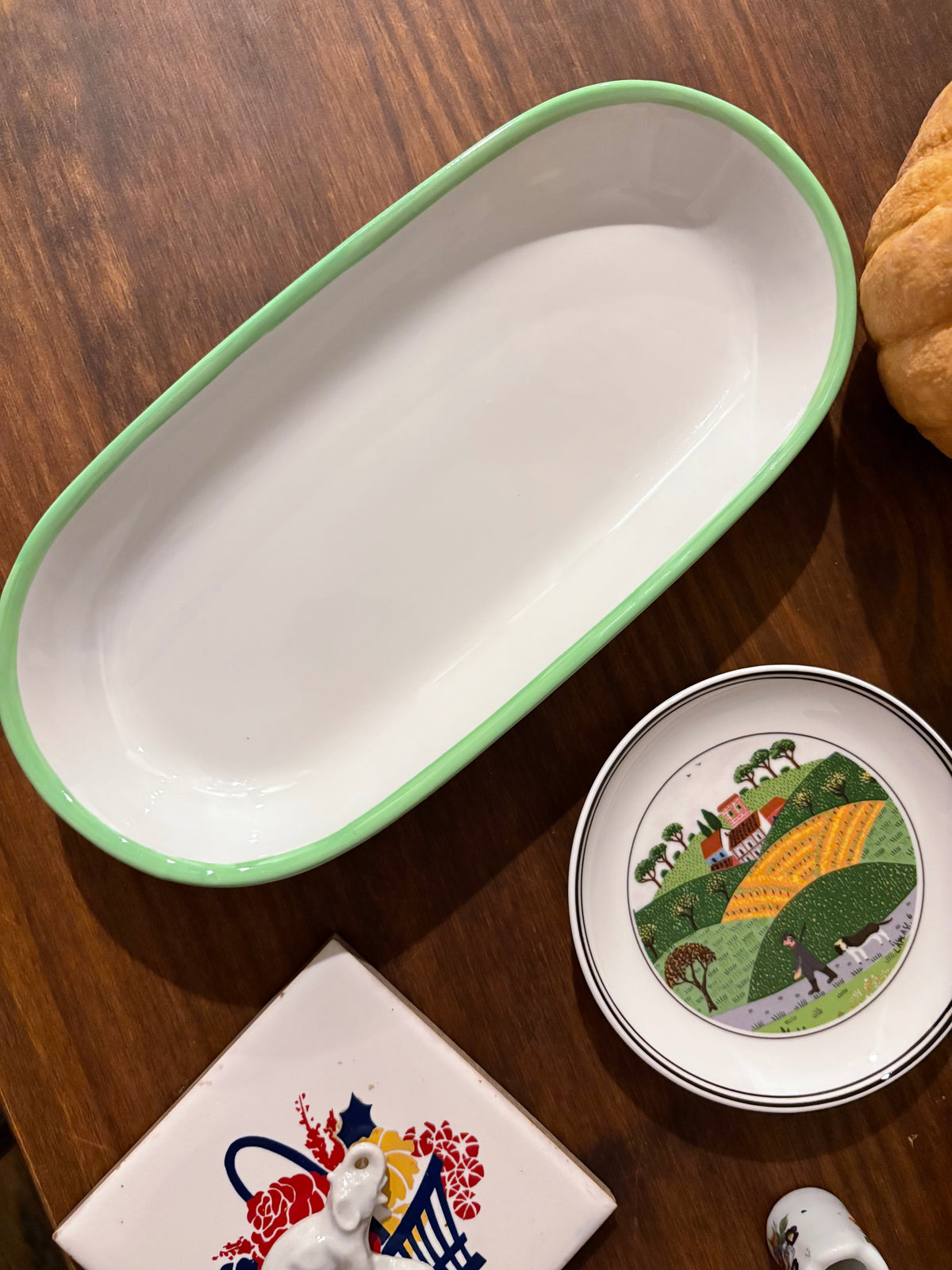 Villeroy & Boch Folk Art Porcelain Trinket Dish