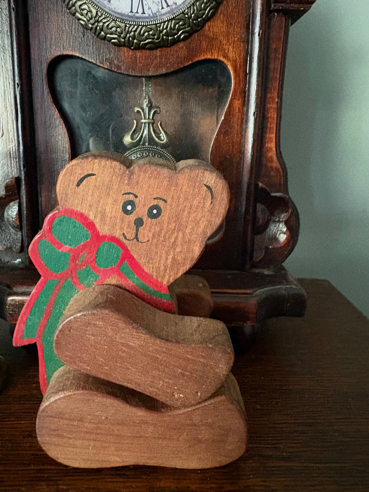 Wooden Toy Bear