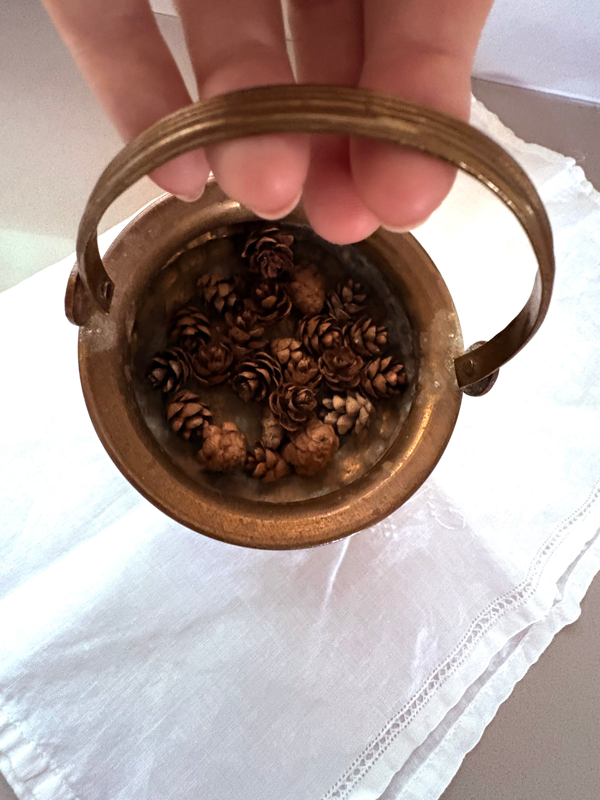 Brass Basket | Mini
