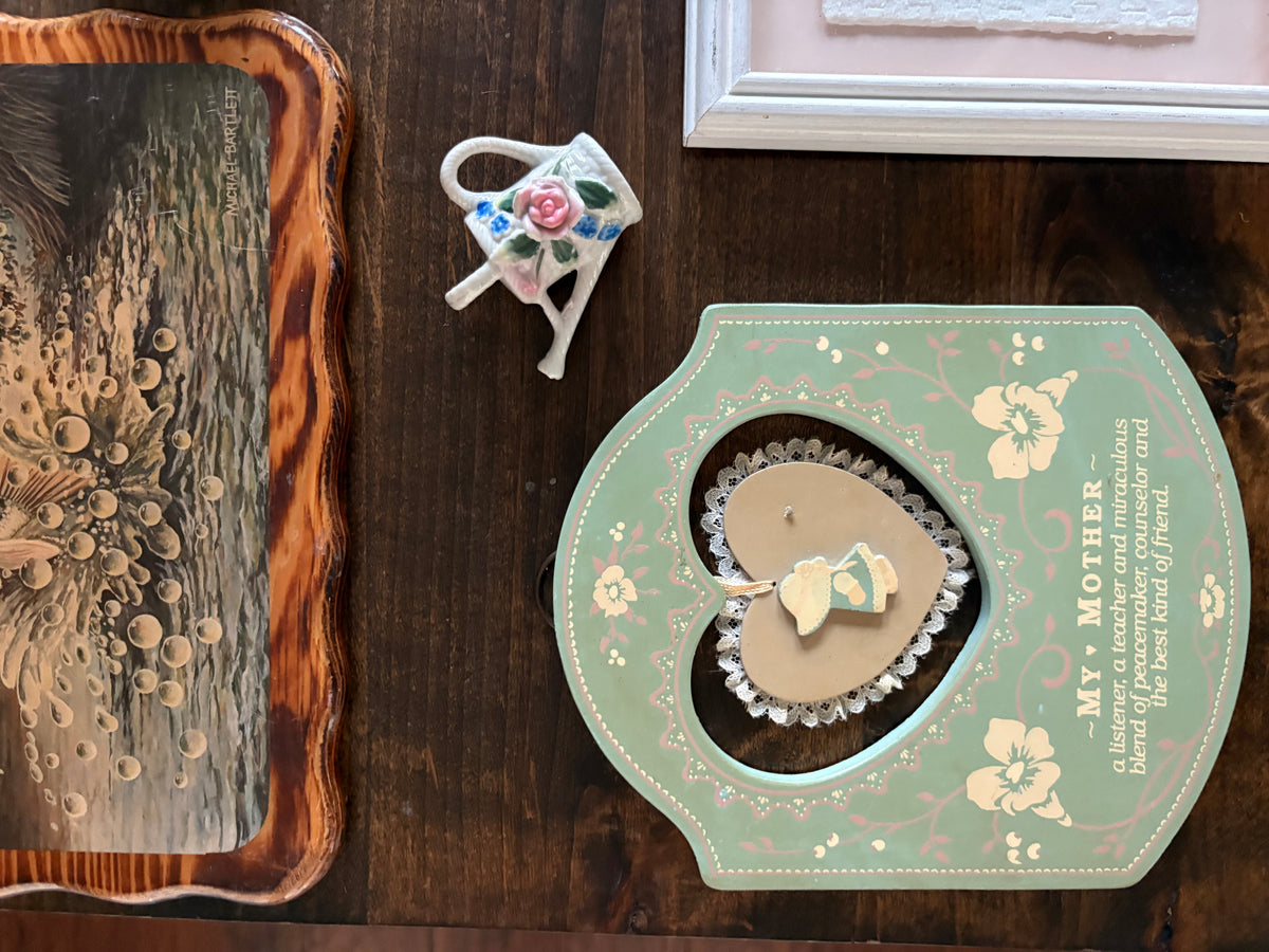 Mini Floral Ceramic Pitcher