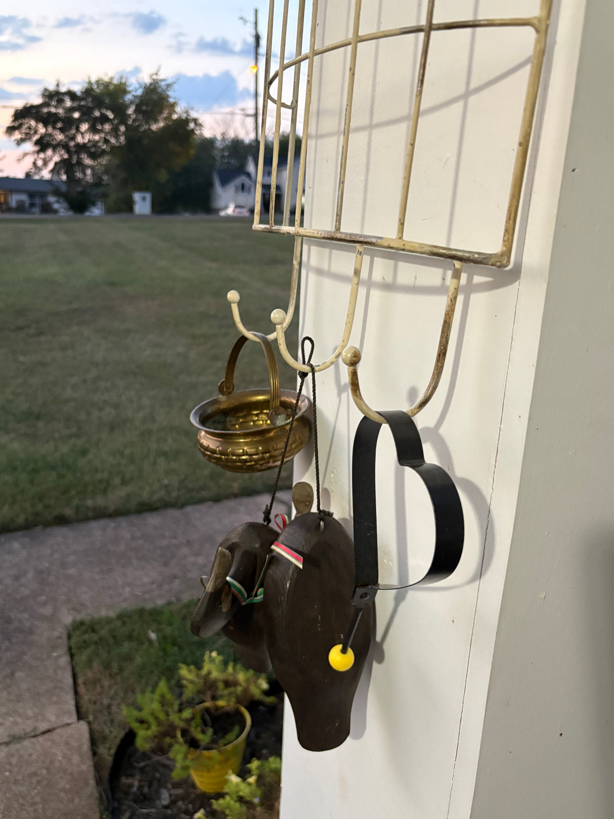 Bird Cage Decor | Metal Hangers