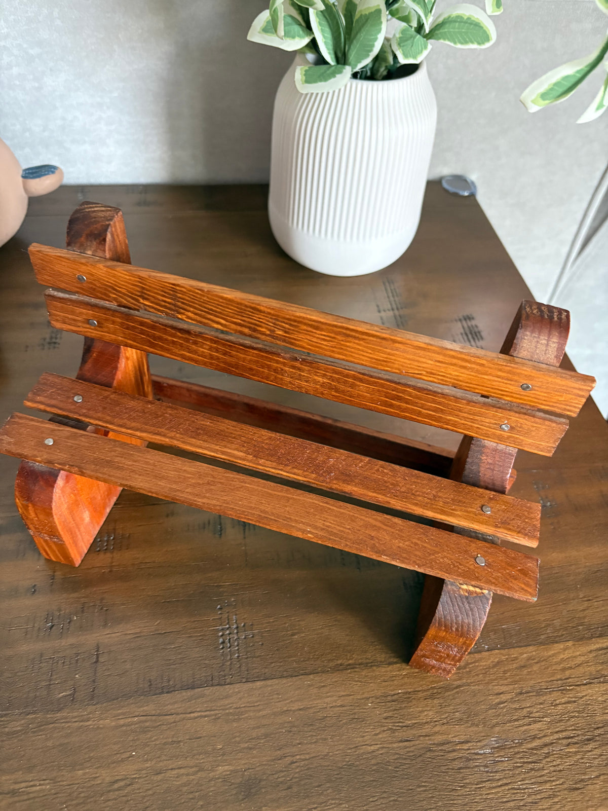 Mini Wooden Bench