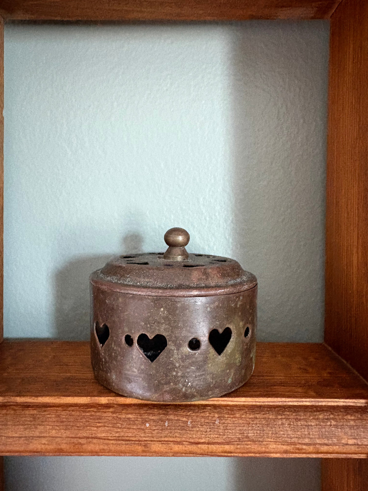 Sweetest little brass container