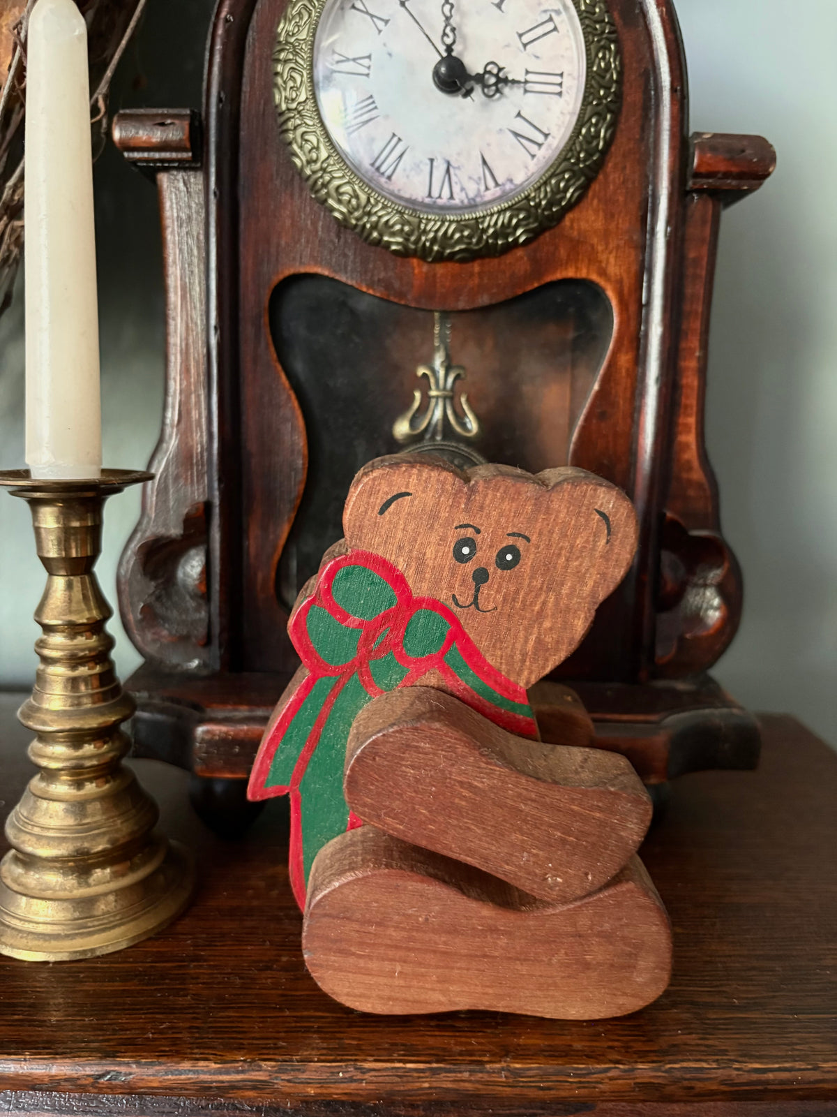 Wooden Toy Bear