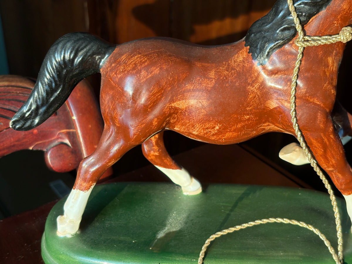Ceramic Horse Figurine