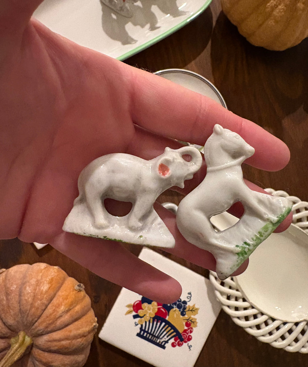 Porcelain Animal Figurines | Japan