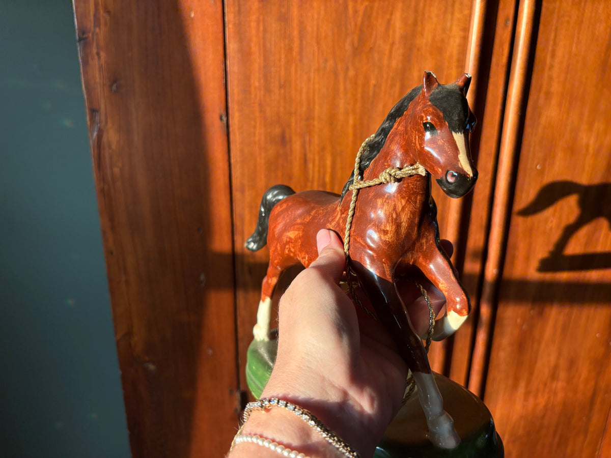Ceramic Horse Figurine