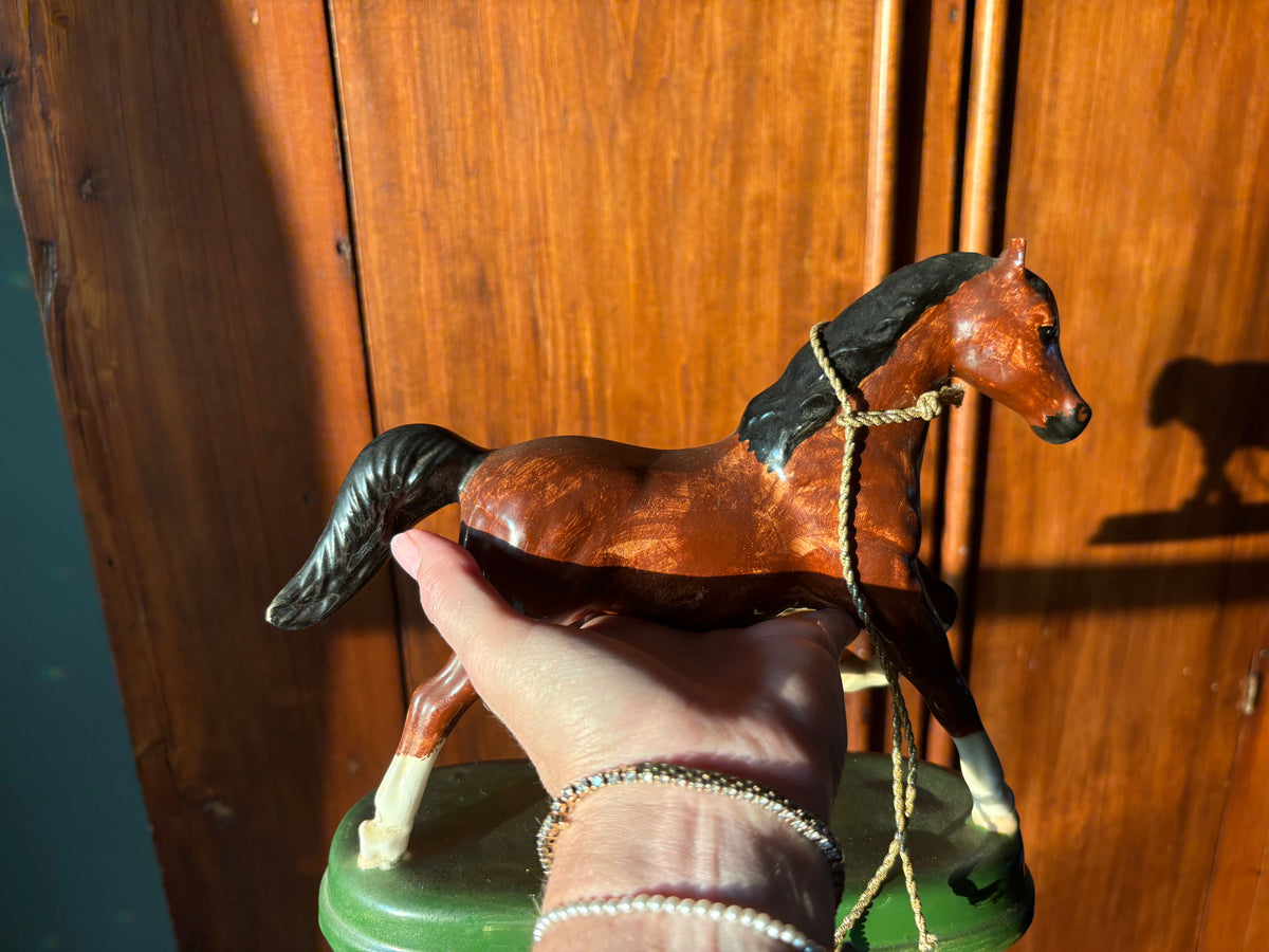 Ceramic Horse Figurine