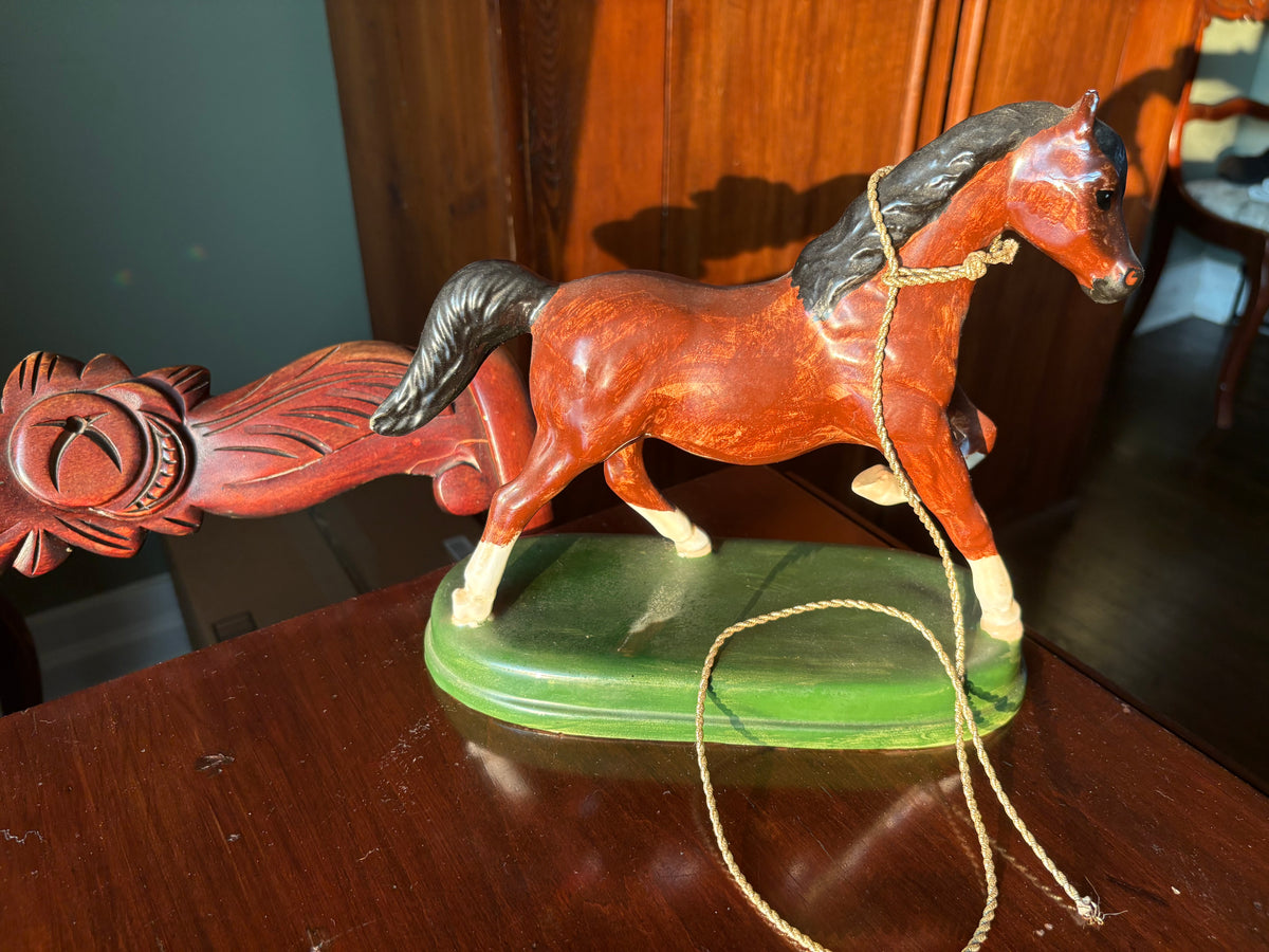 Ceramic Horse Figurine
