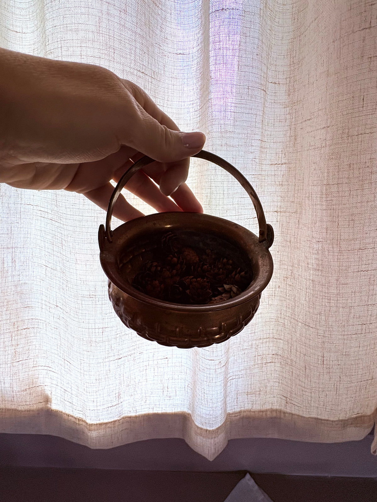 Brass Basket | Mini