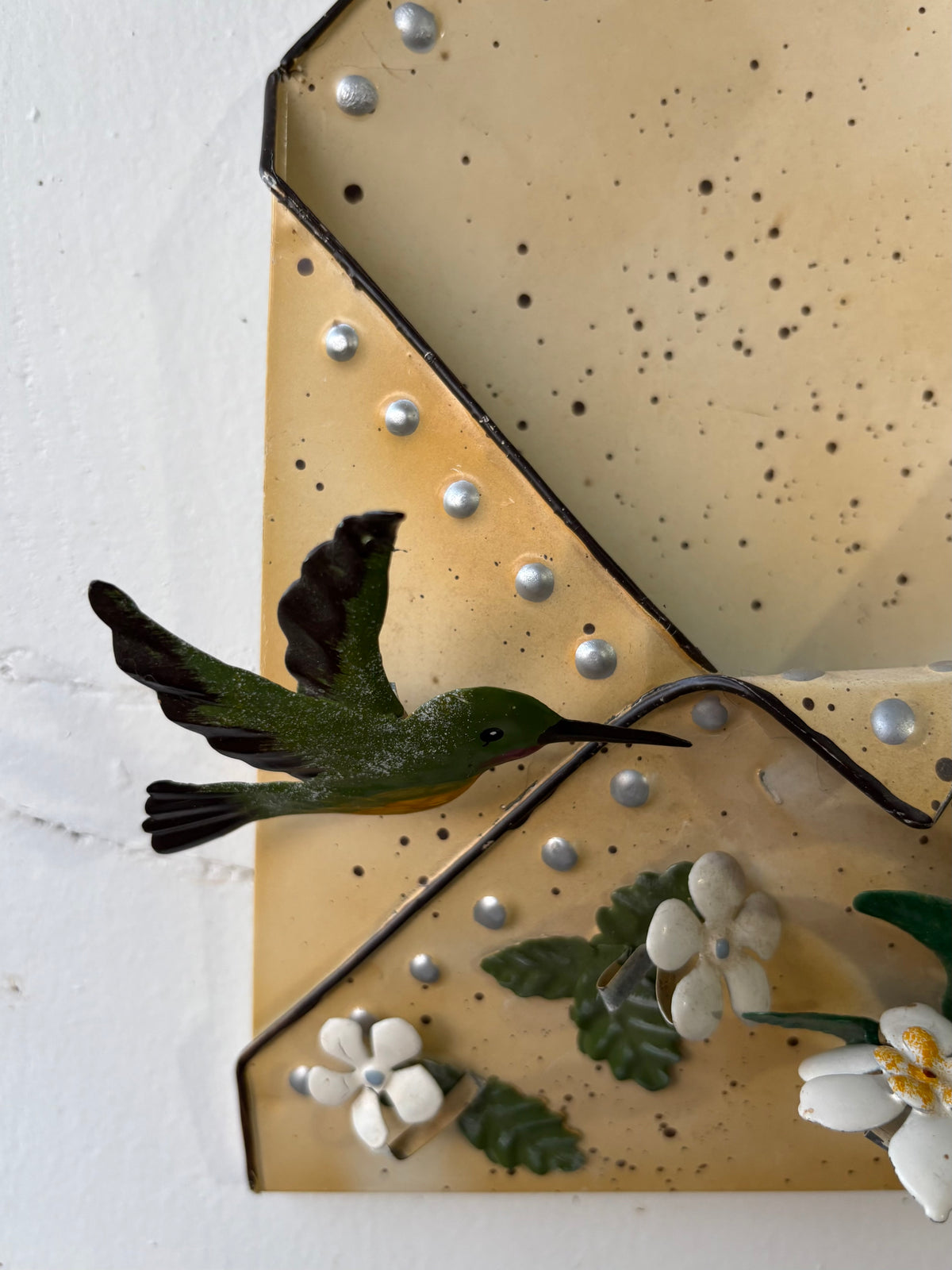 Hummingbird Envelope | Tin Wall Pocket
