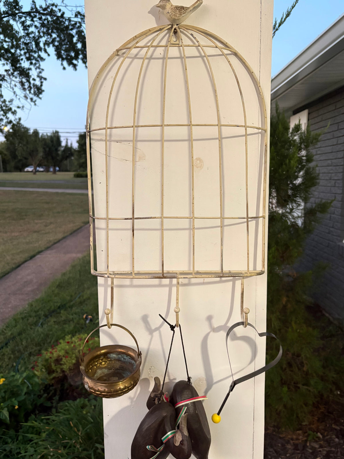 Bird Cage Decor | Metal Hangers