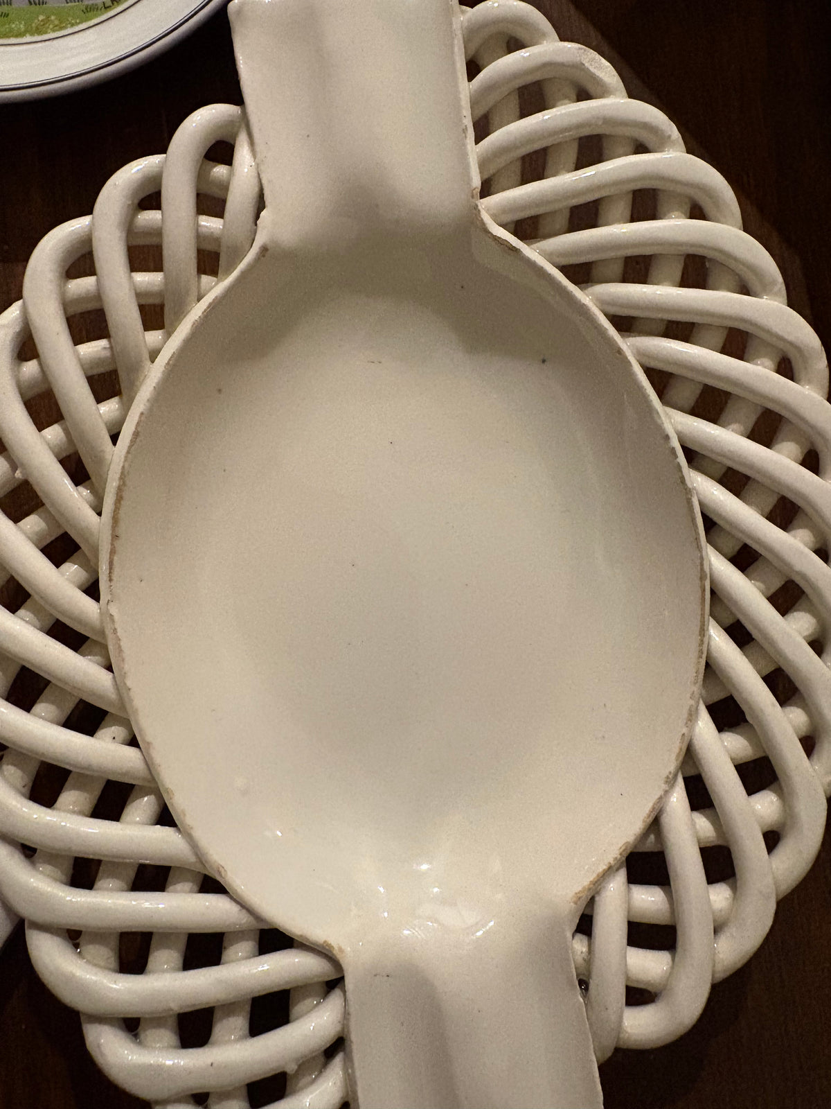 Braided Ceramic Trinket Dish | Spain