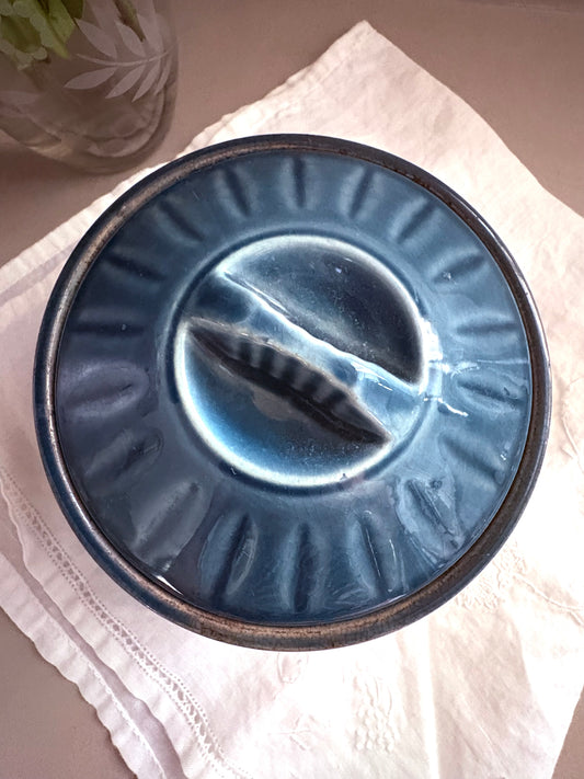 Petrol Blue Sadler Ceramic Mini Pot