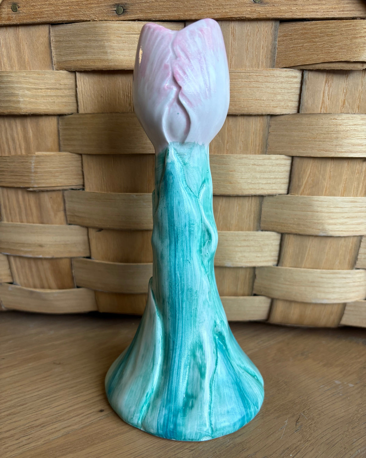 Single Tulip | Ceramic Vase/Candle Holder