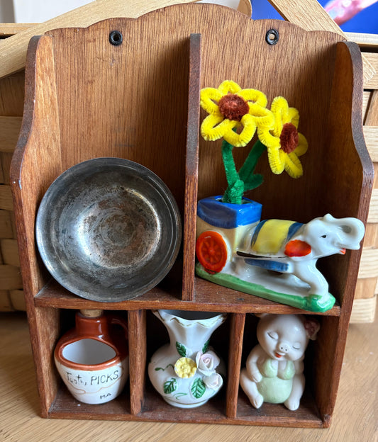 Petite Victorian Trinket Shelf