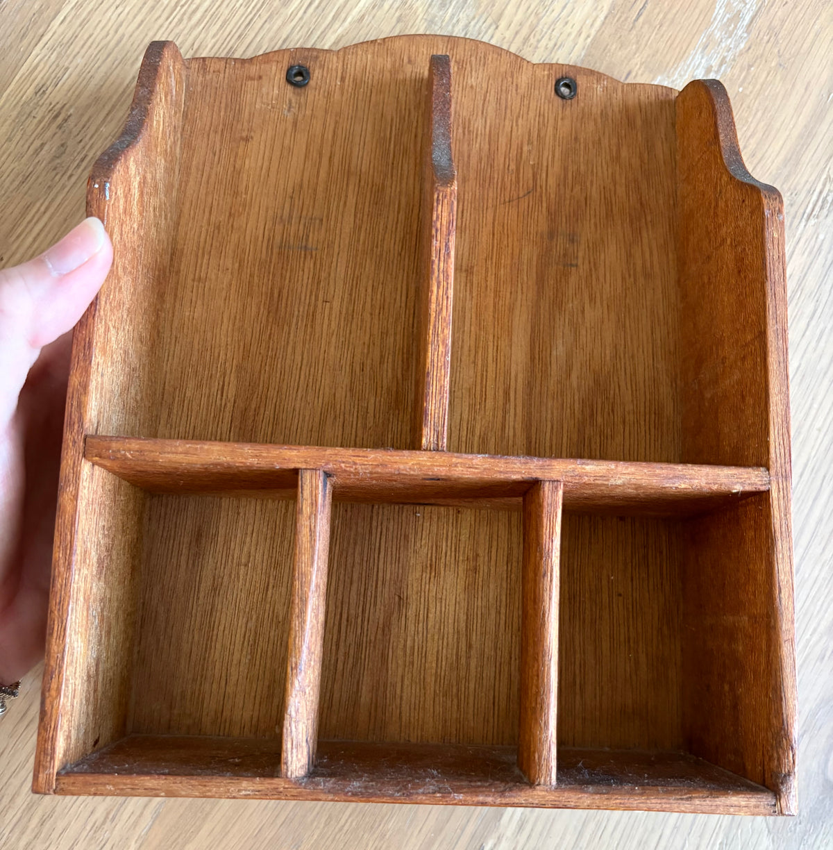 Petite Victorian Trinket Shelf