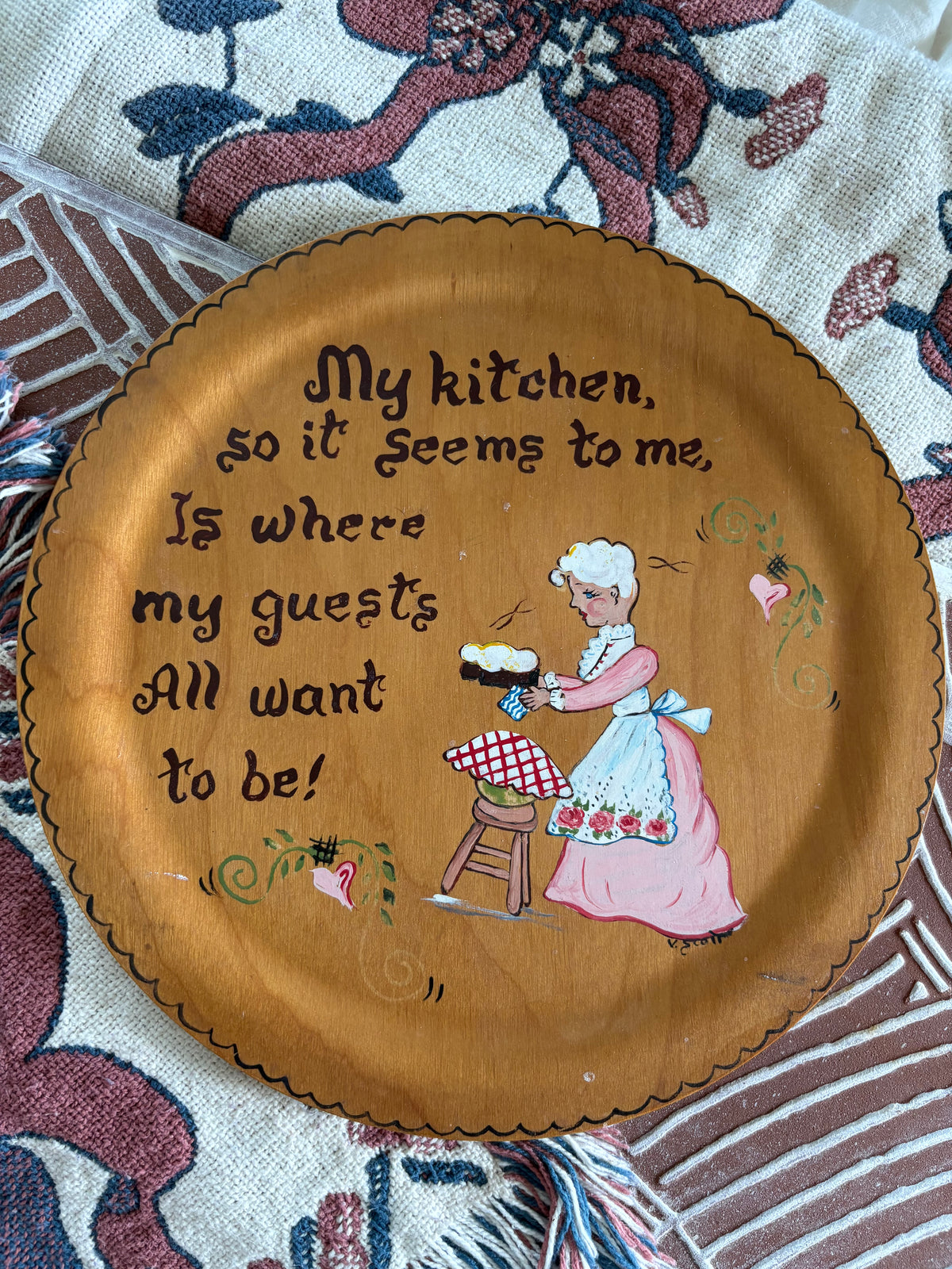 My Kitchen | Round Wall Hanging