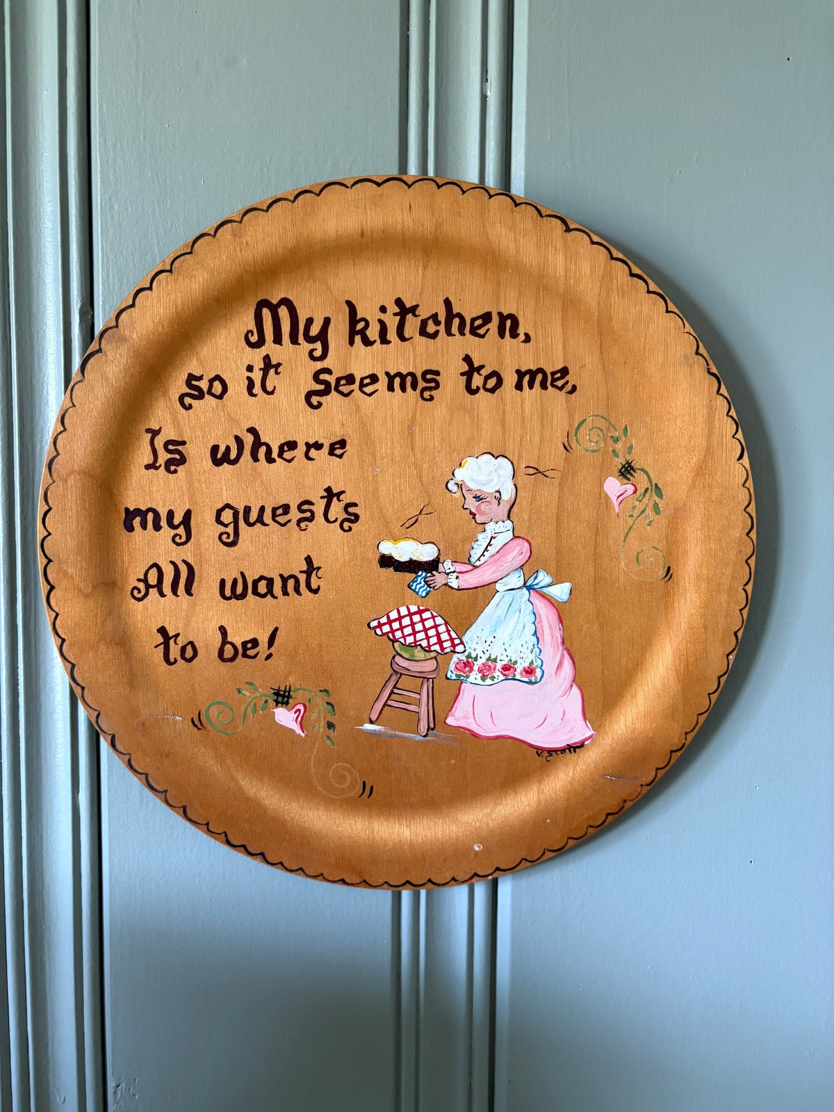 My Kitchen | Round Wall Hanging