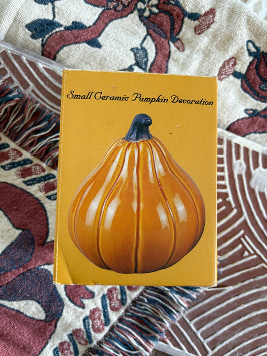 Ceramic Pumpkin | Tall