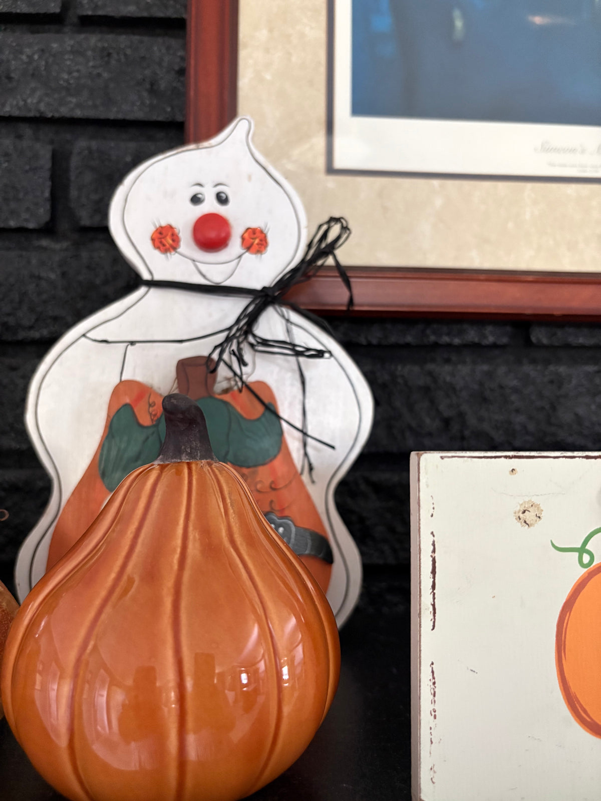 Ceramic Pumpkin | Tall
