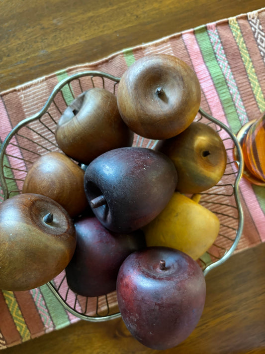 Fall Harvest | Wooden Apples