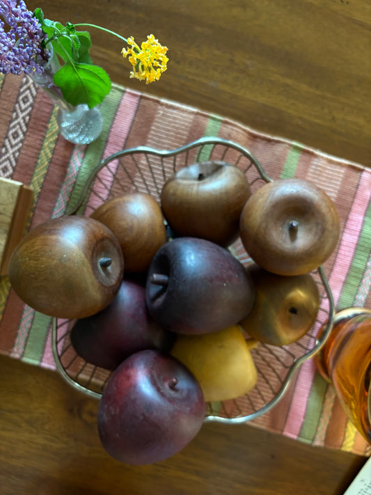 Fall Harvest | Wooden Apples