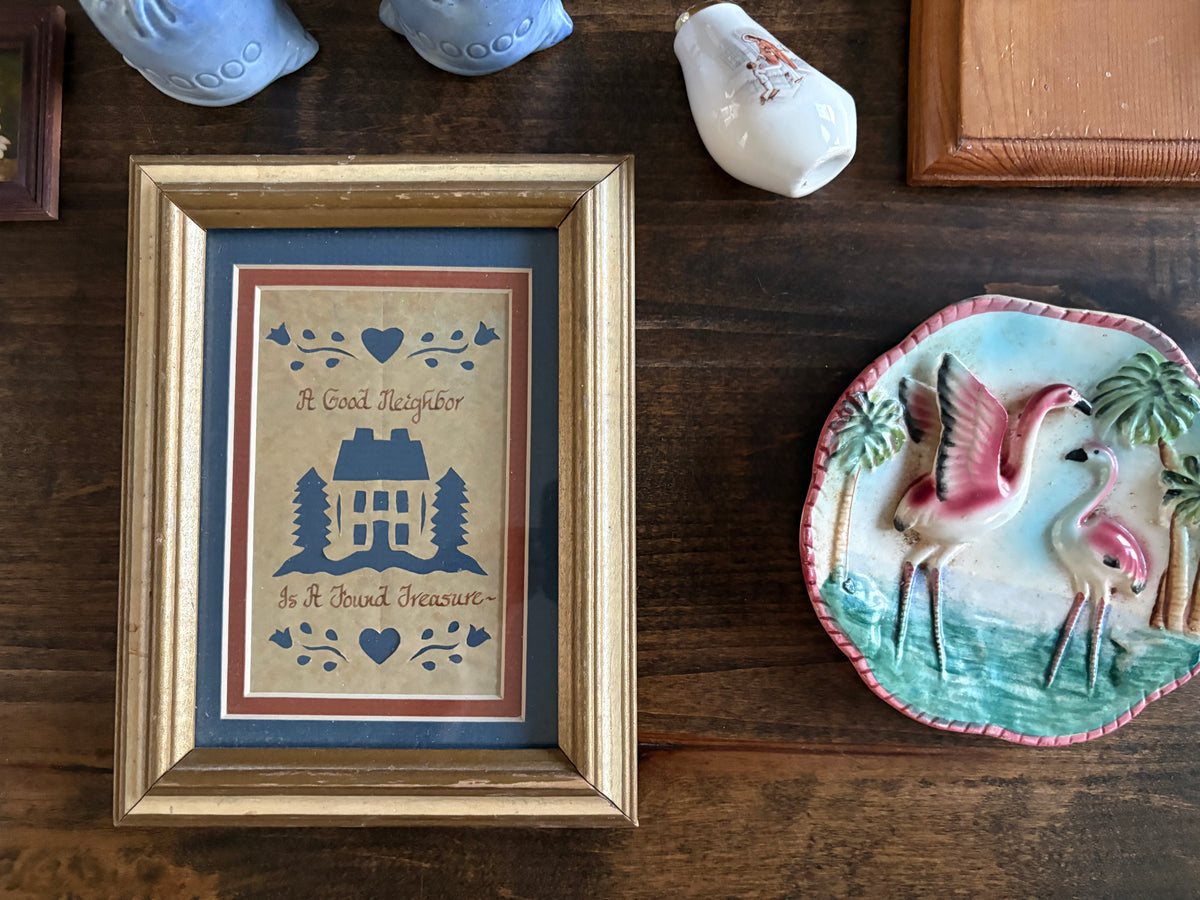 Folk Art Housewarming Art