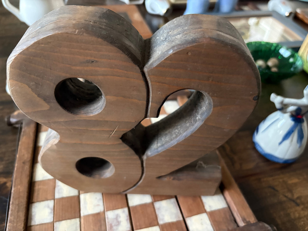 1982 Wooden Sculpture