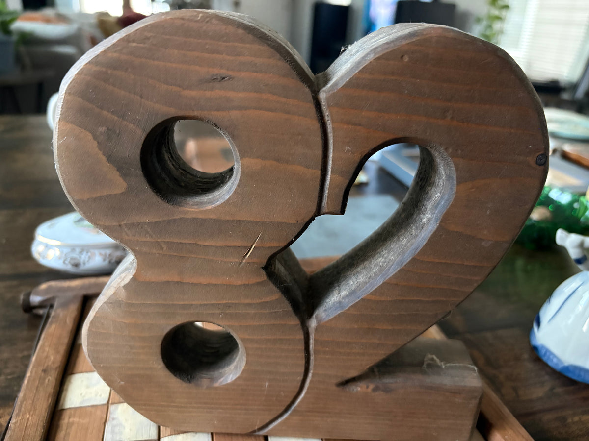 1982 Wooden Sculpture