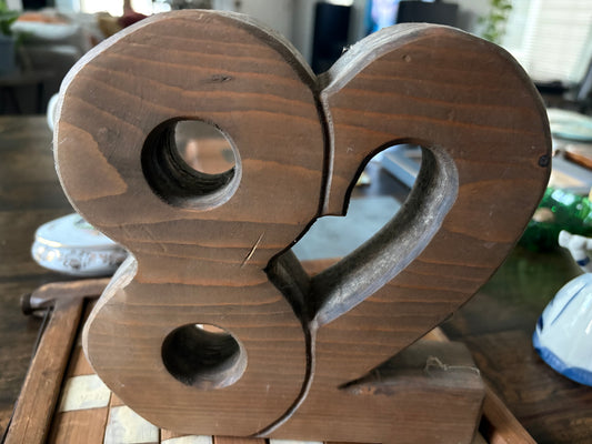 1982 Wooden Sculpture