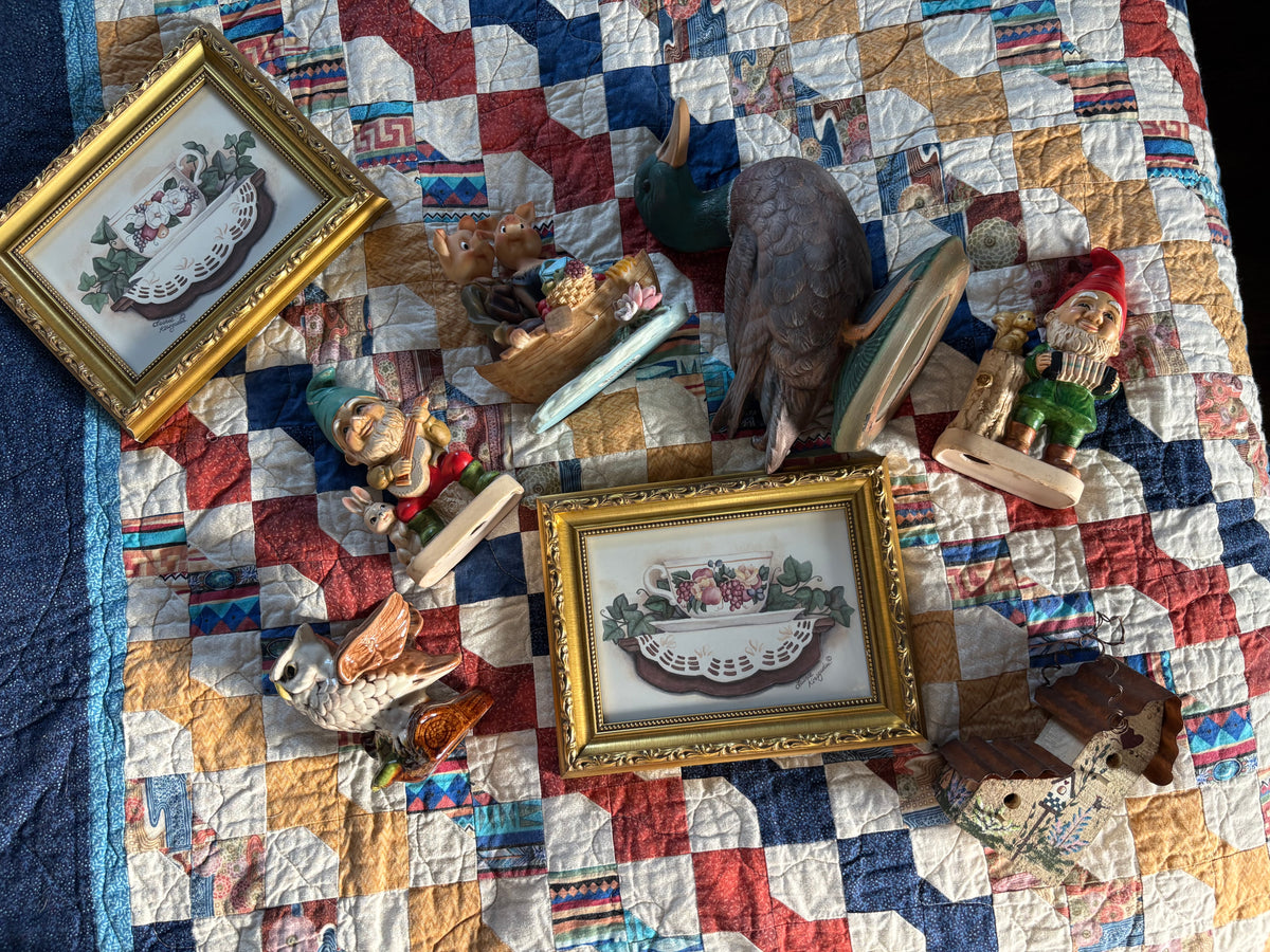Laurie Korsgaden Framed Teacup Print V1