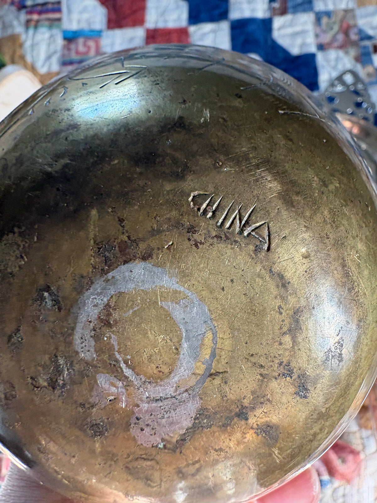 Brass Bowl | Hand Engraved