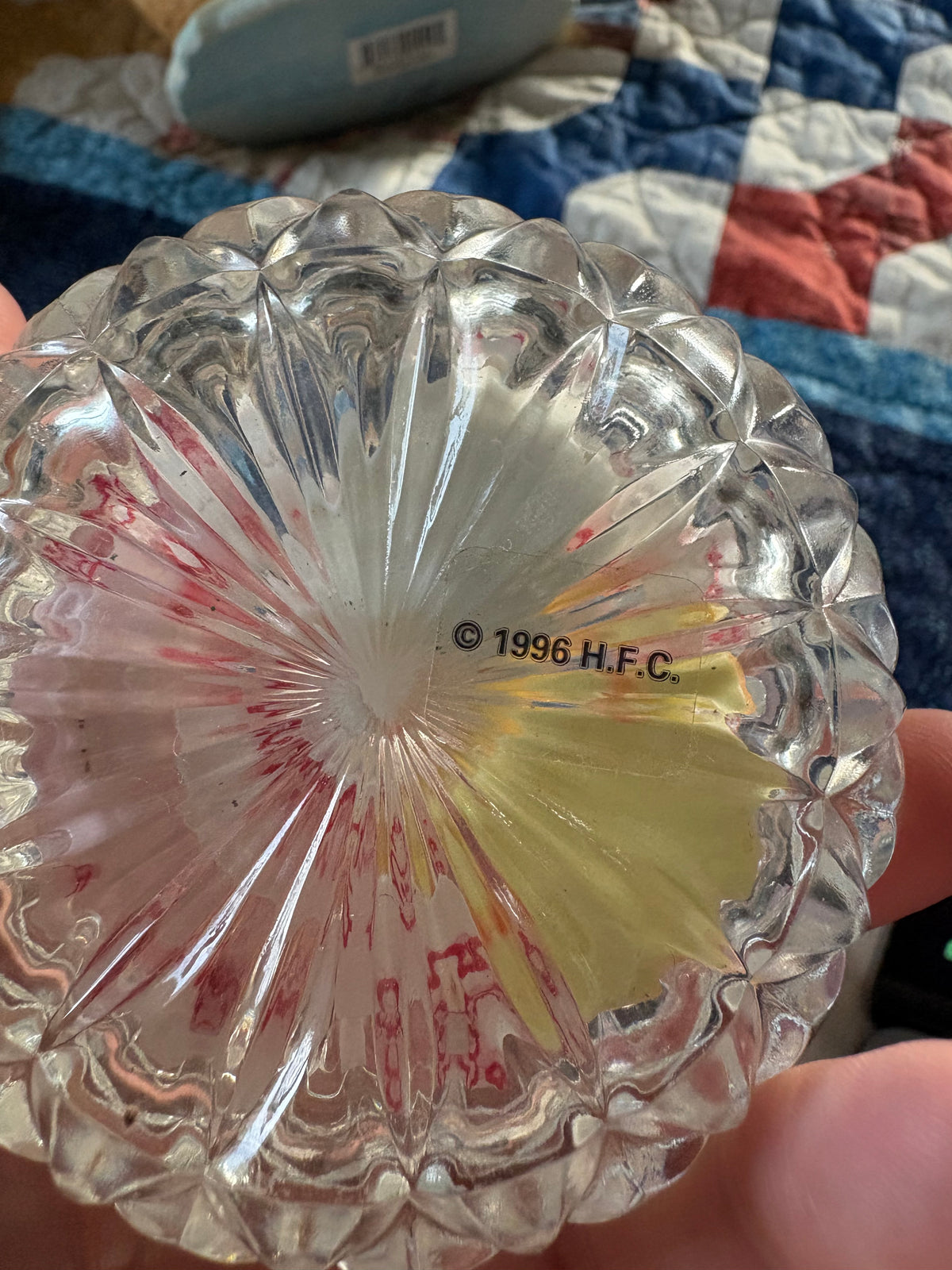 Kiss Covered Candy Dish